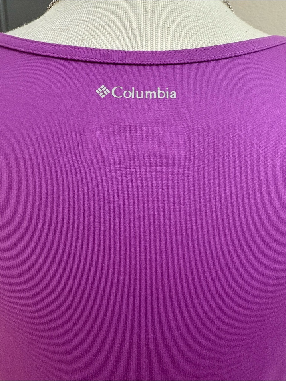Columbia Marakesh Maven Omni-Shade Sleeveless Scoop Neck Fuchsia Dress | Size M - Picture 6 of 10